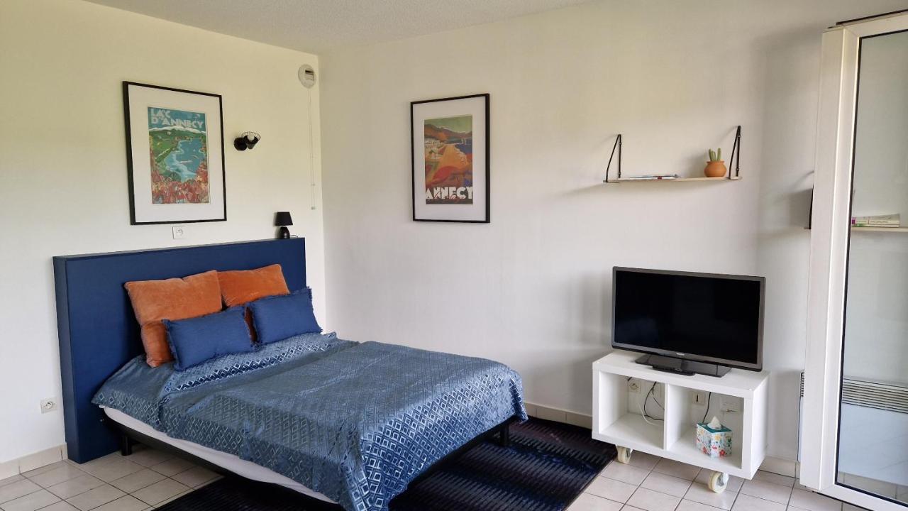 Magnifique Vue Montage Studio Parking Gratuit Apartamento Annecy Exterior foto